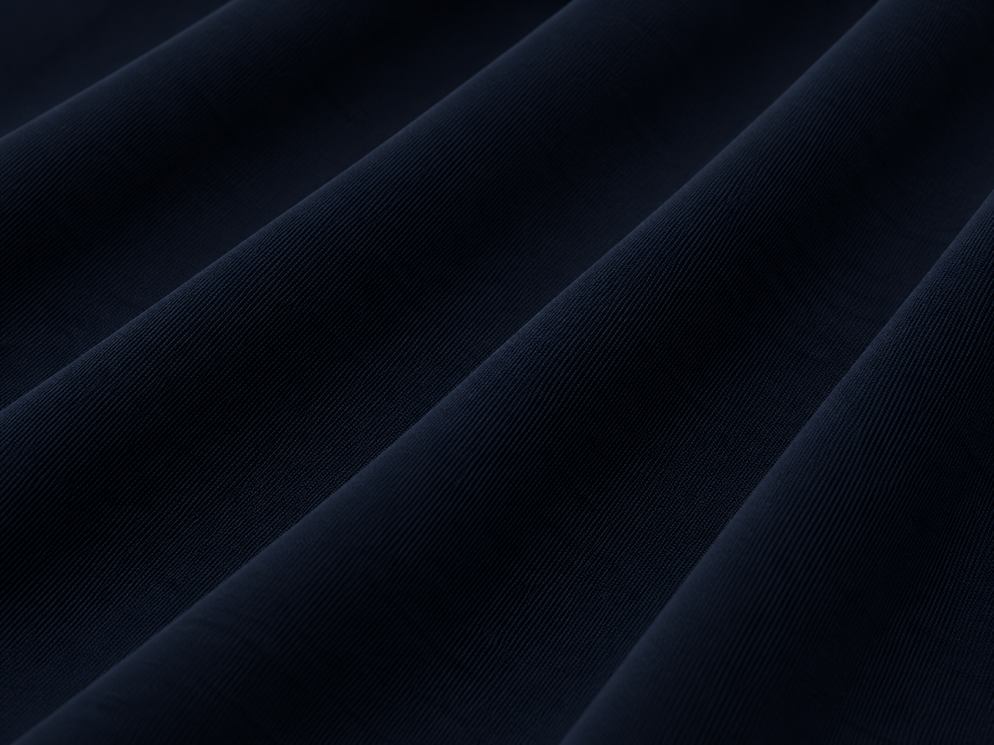 navy bluse Imported twill cotton for trousers one-way stretch Width: 54 inches - Image 1